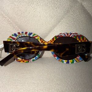 Dolce & Gabbana Colorful Patterned Sunglasses